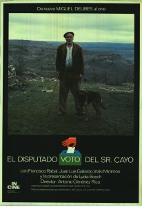 Cartel de la película "El disputado voto del Señor Cayo"