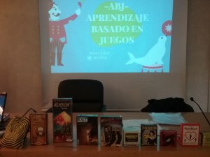 Algunos de los juegos presentados por Ana Ordás