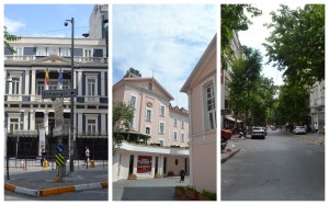 Vistas del Consulado de Bélgica, el Hospital Alemán y la Avenida Sıraselviler (Fotografía Uğur Tuyun)