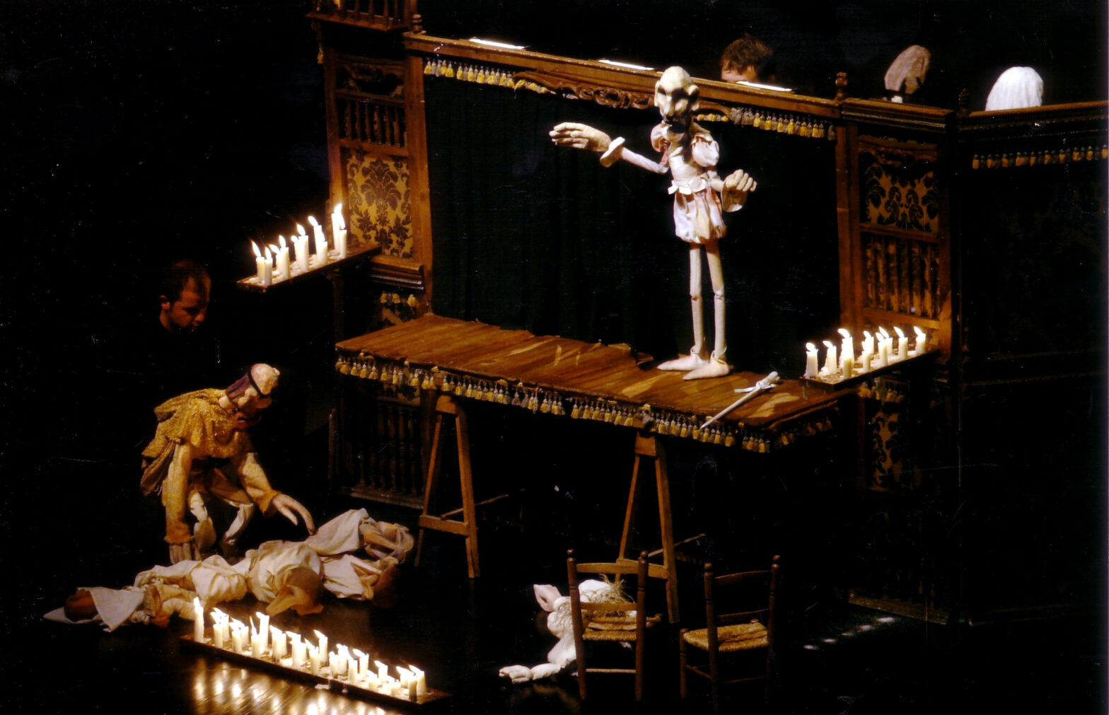 [Fotografía] Escena El retablo. Bambalina Titelles