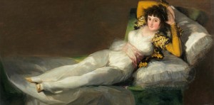 La Maja Vestida Goya 1802